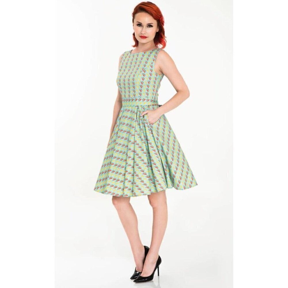 Miss Lulo Ruby Melons Dress